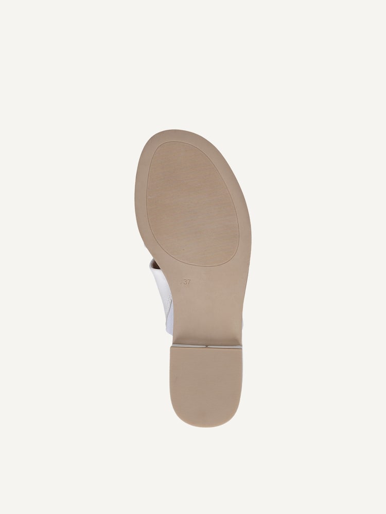 Caprice, Leather Mule - white WHITE NAPPA, image 5 of 6