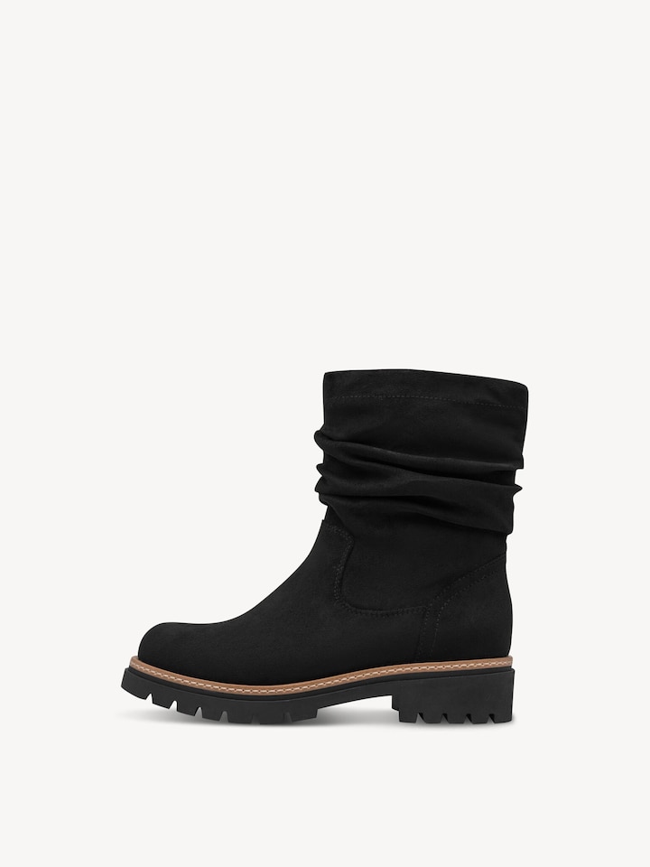 Marco Tozzi, Bootie - black warm lining, BLACK
