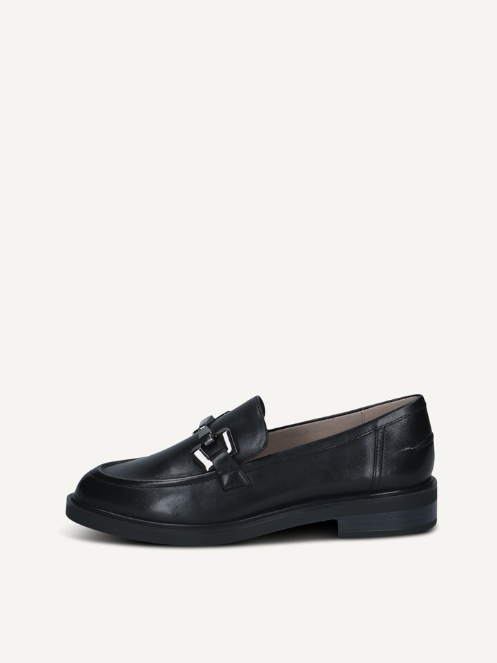 Caprice, Leather Slipper - black BLACK NAPPA