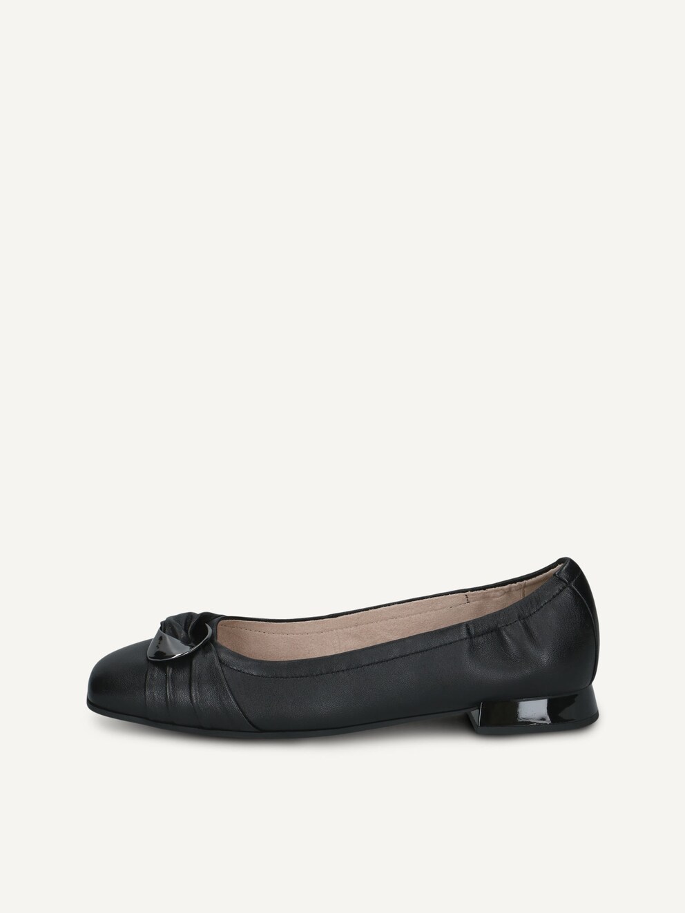 Caprice, Leather Ballerina - black BLACK NAPPA, image 1 of 5