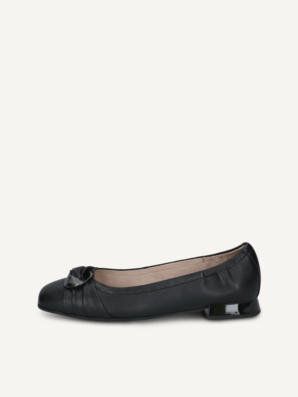 Caprice, Leather Ballerina - black BLACK NAPPA, image 1 of 5