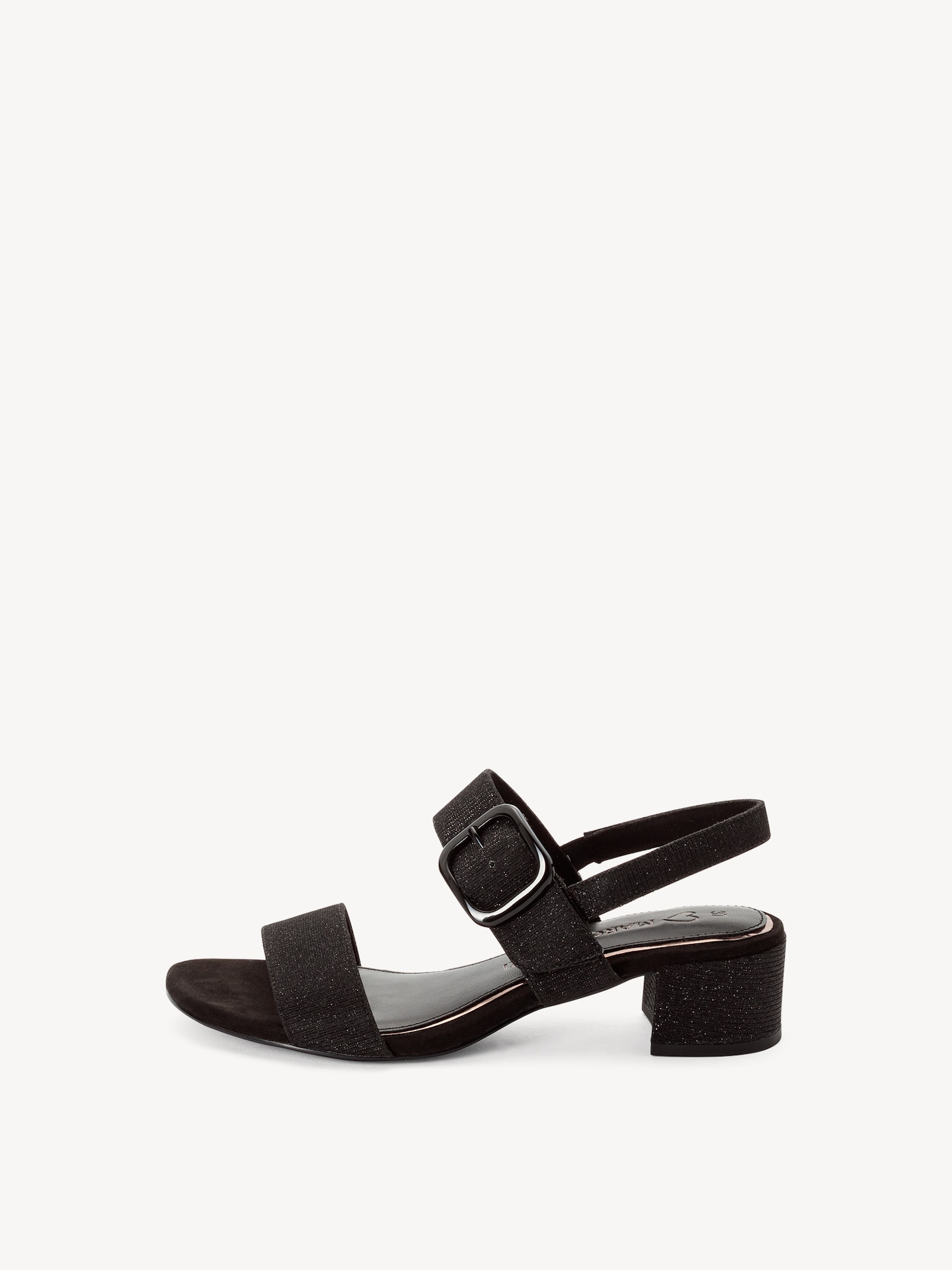 Marco Tozzi, Sandalo - nero BLACK METALLIC