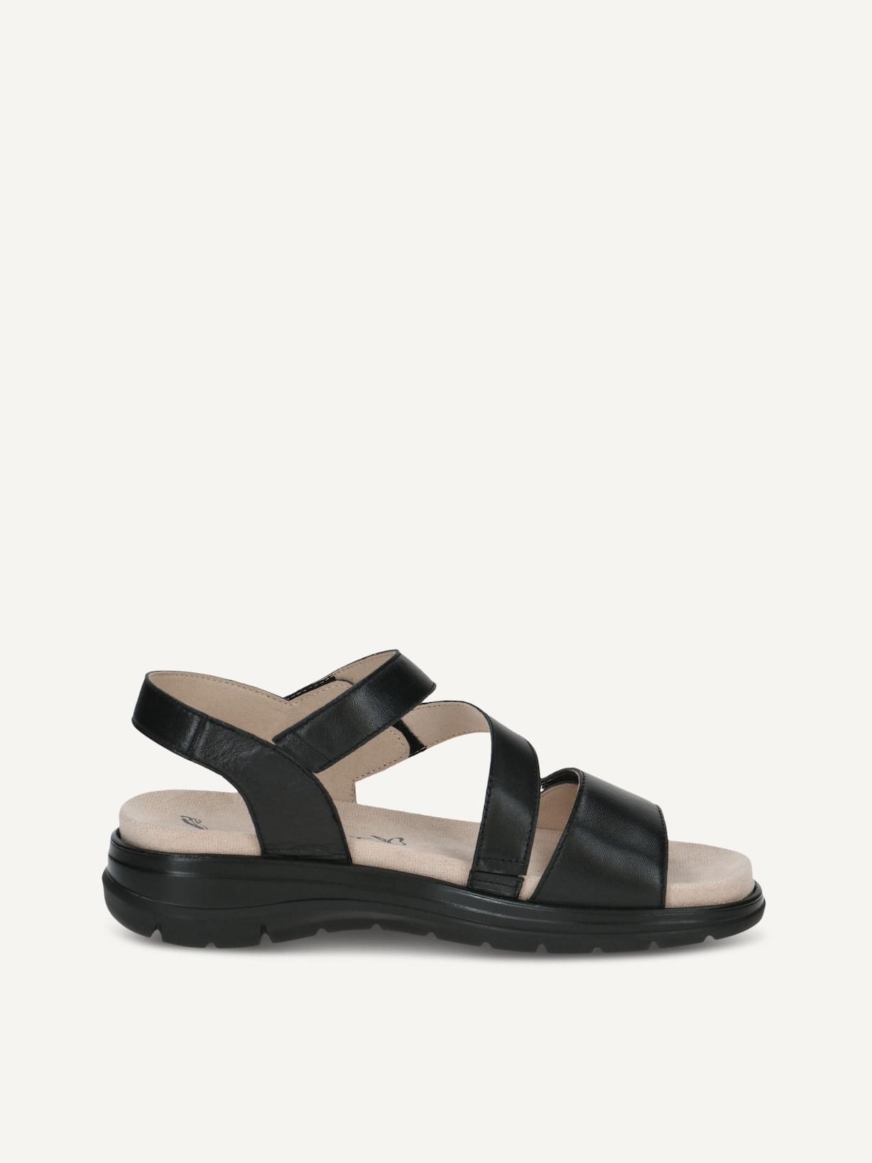 Caprice, Sandale en cuir - noir BLACK NAPPA, image 3 sur 5