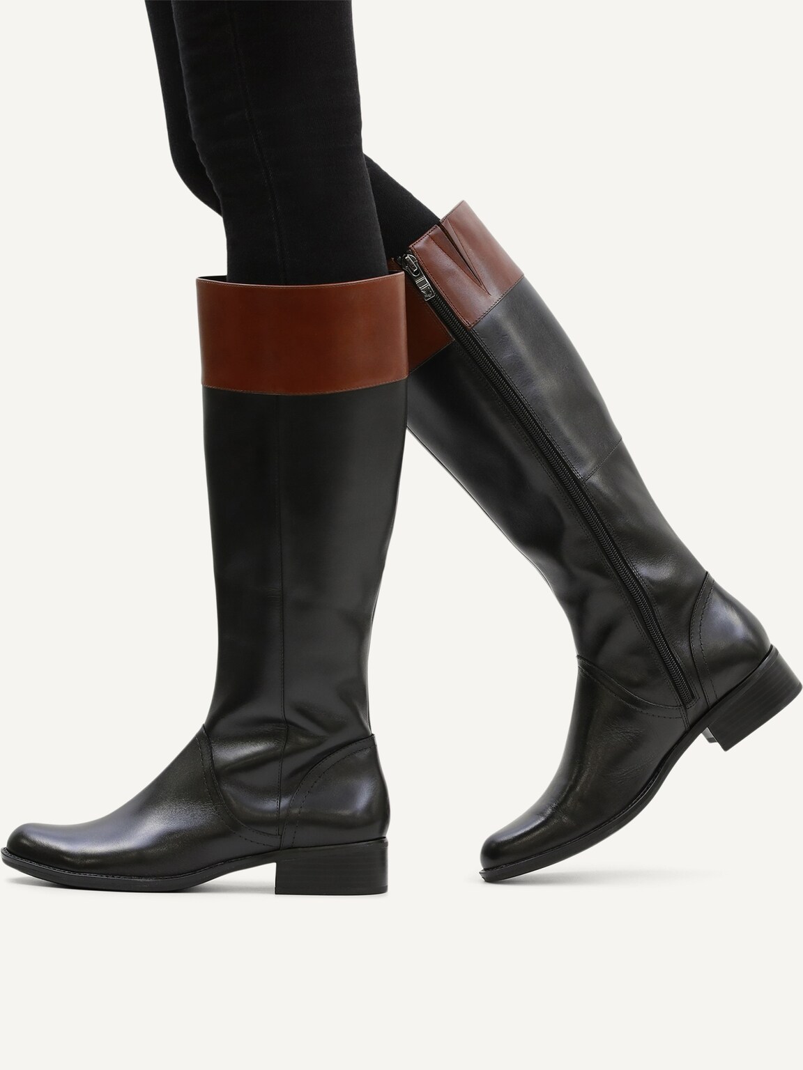 Caprice, Leather Boots - black BLACK COMB, image 2 of 6