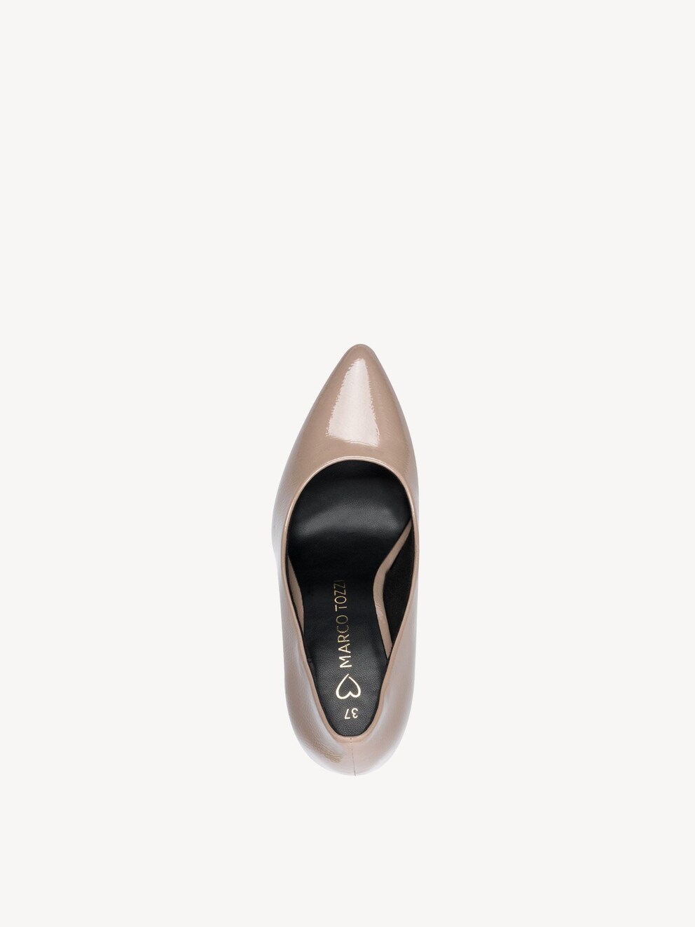 Marco Tozzi, Decolleté - beige TAUPE PATENT, immagine 5 di 6