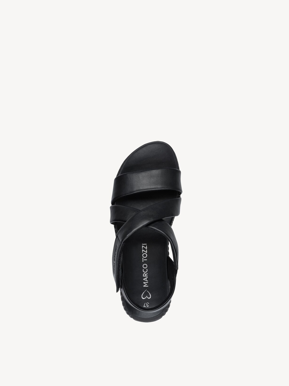 Marco Tozzi, Sandal - sort BLACK, billede 5 af 6