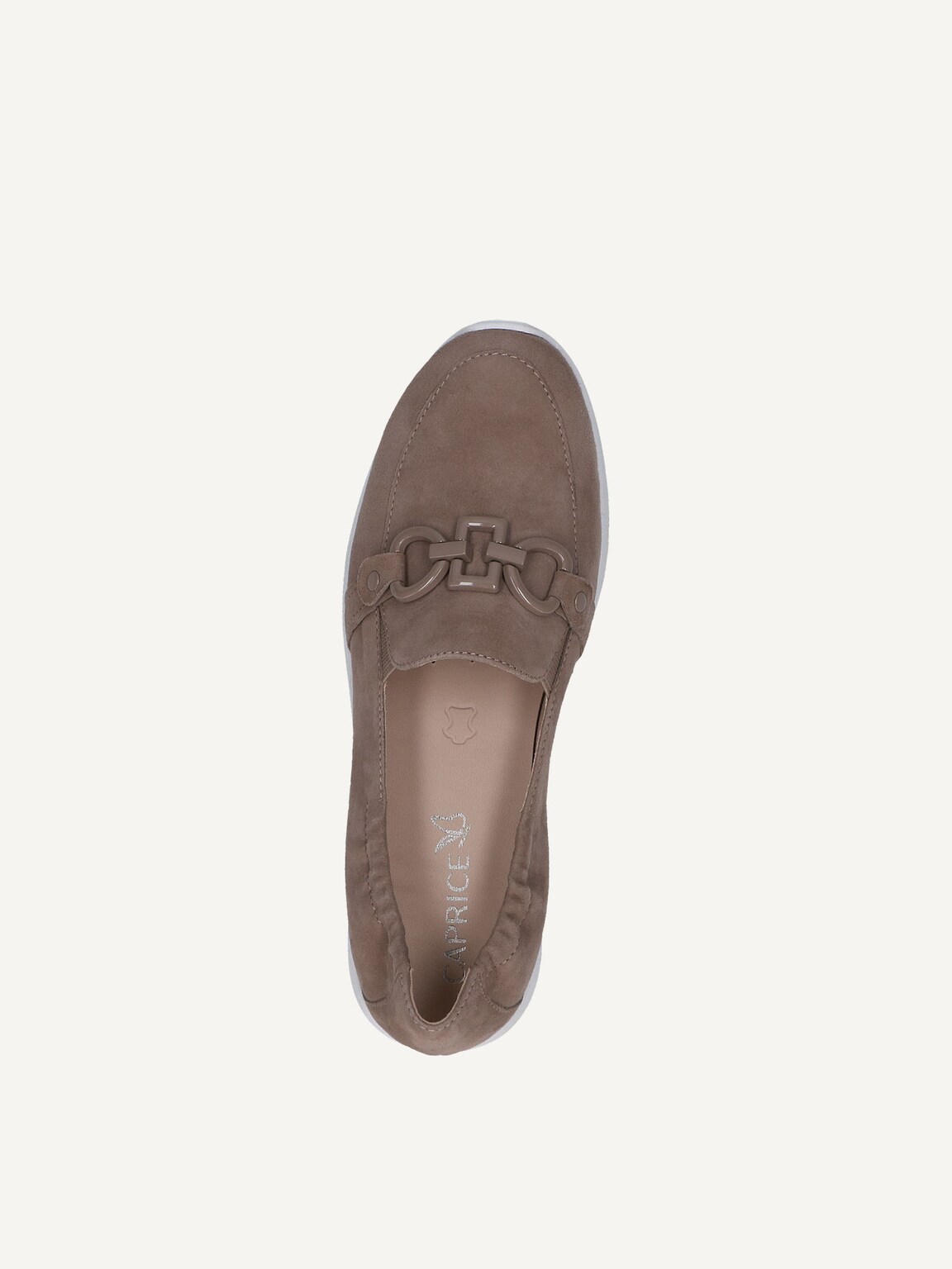 Caprice, Leather Slipper - brown MUD SUEDE, image 5 of 5