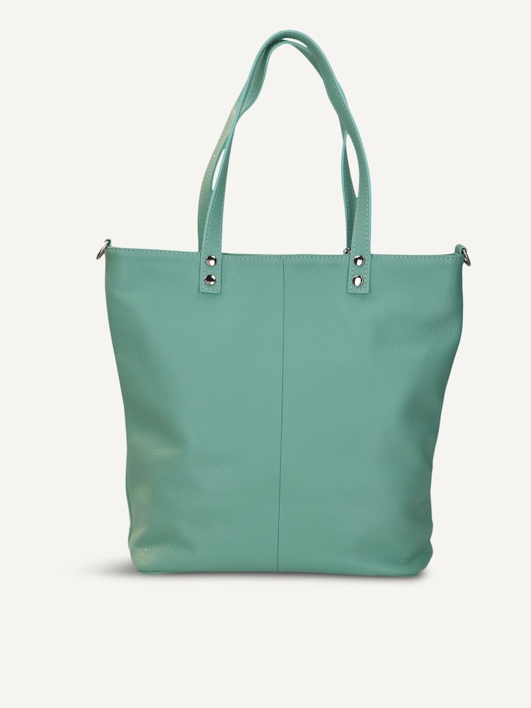 Caprice, Leather Satchel - green MINT NAPPA, image 3 of 3