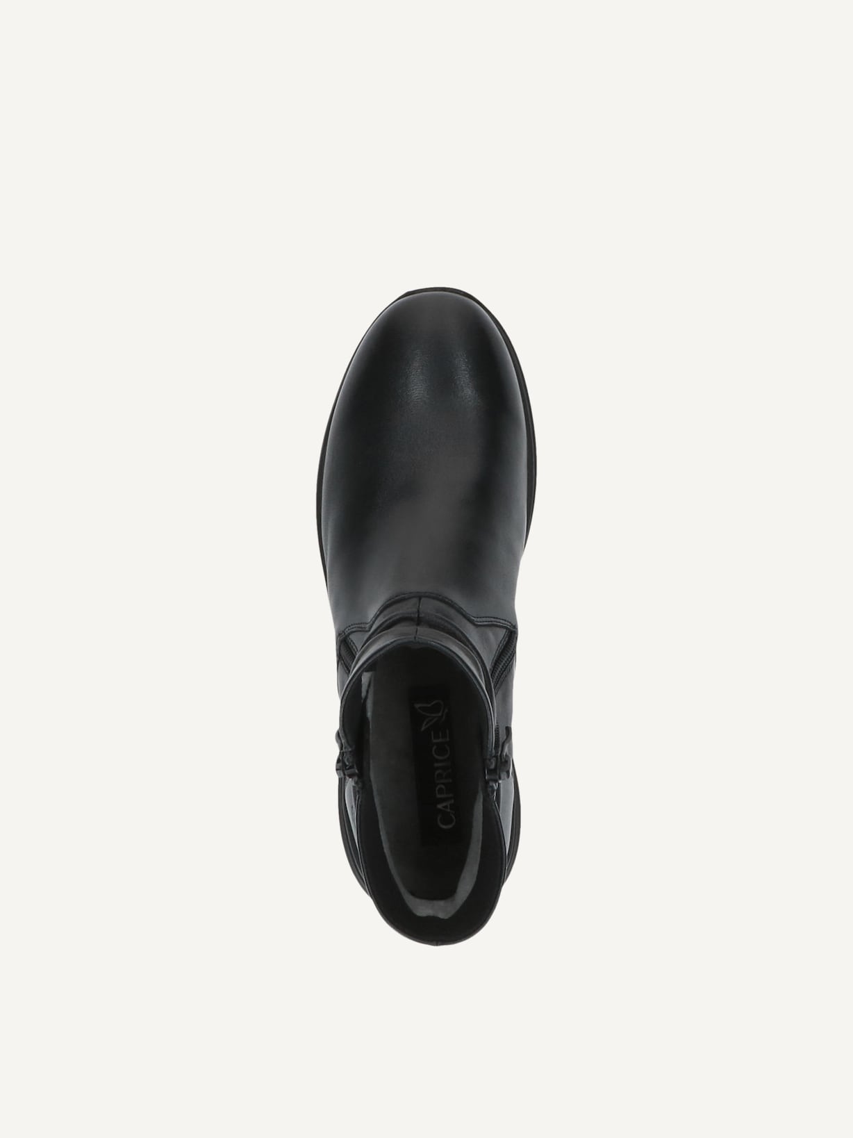 Caprice, Bottine en cuir - noir BLACK NAPPA, image 4 sur 5