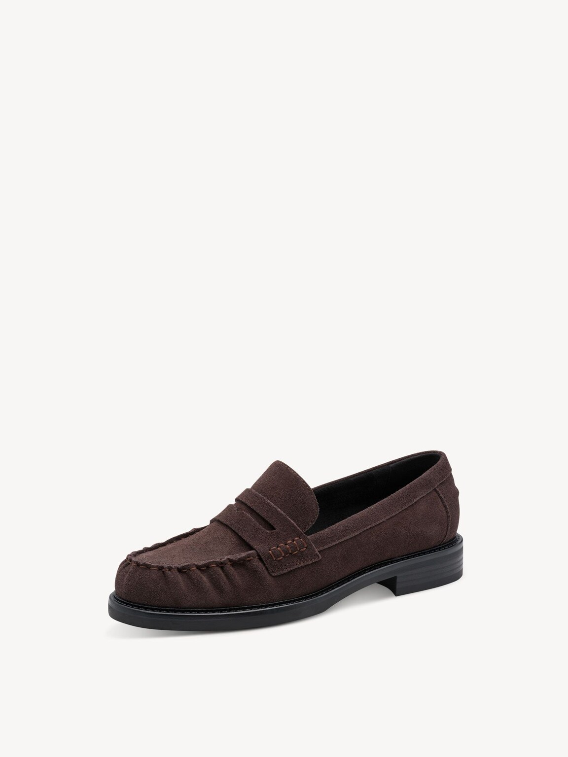 Marco Tozzi, Lederslipper - braun MOCCA, Bild 2 von 6
