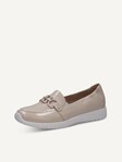 Not selected, Caprice, Leather Slipper - white SNOW NAPLAK