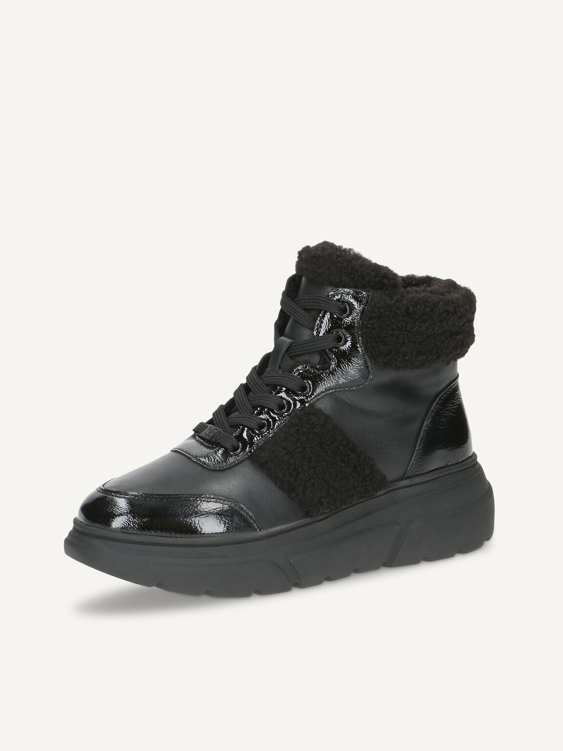 Caprice, Bootie - black warm lining BLACK COMB, image 1 of 5