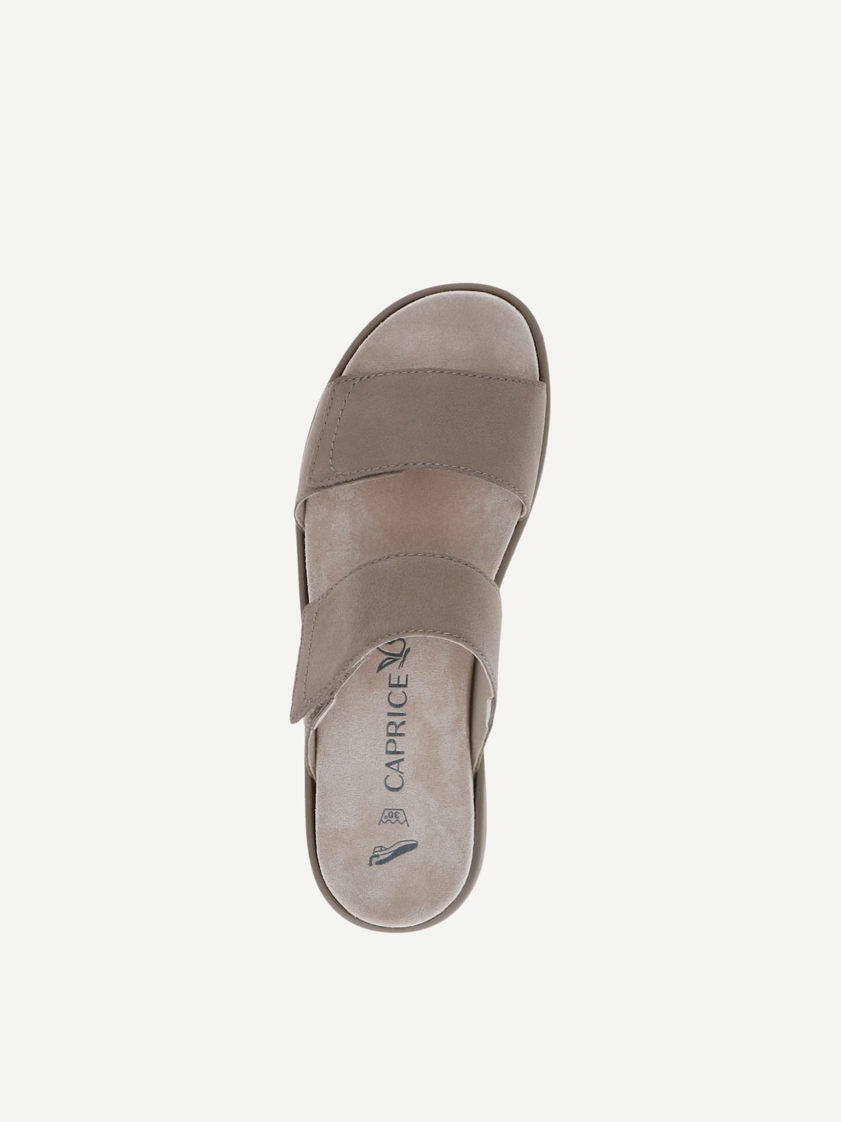 Caprice, Sandale en cuir - beige TAUPE NUBUC, image 3 sur 5