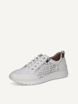 Not selected, Caprice, Leather Sneaker - white WHITE/SILVER