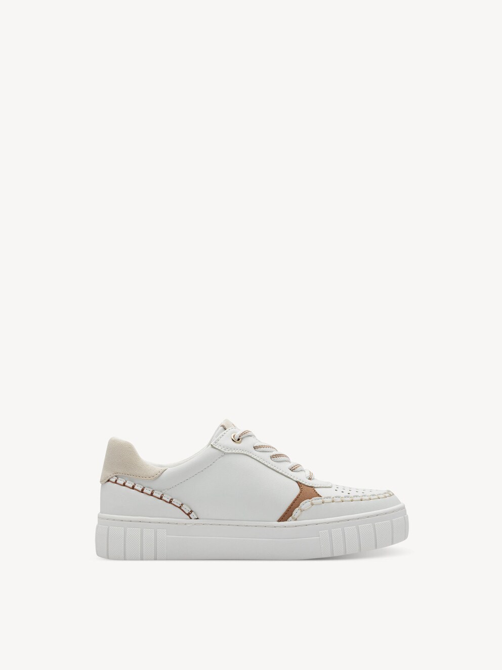 Marco Tozzi, Sneaker - weiß WHITE/DUNE, Bild 6 von 6