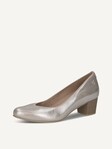Selected, Caprice, Leather Pumps - brown TAUPE METALLIC
