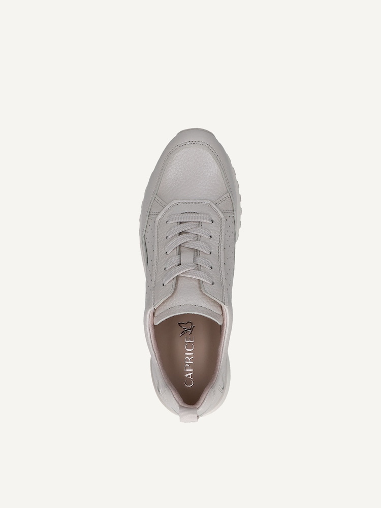 Caprice, Basket en cuir - blanc PEARL PERL DEE, image 4 sur 5