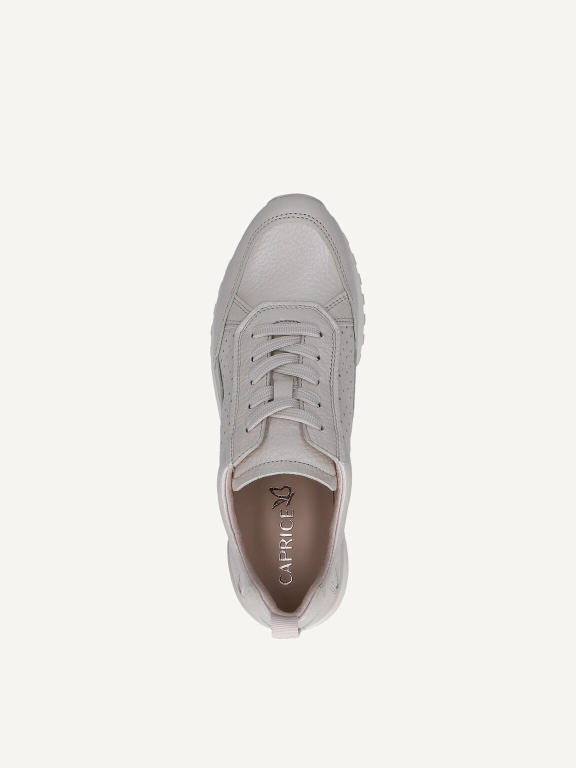 Caprice, Leather Sneaker - white PEARL PERL DEE, image 5 of 5