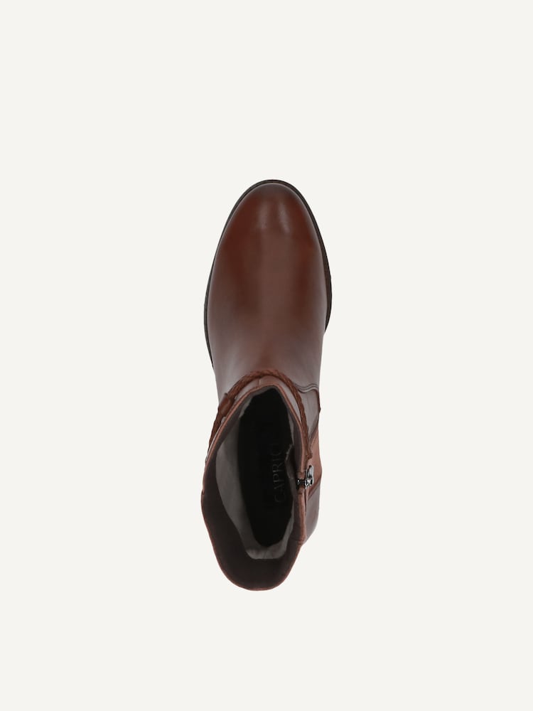 Caprice, Bottine - marron COGNAC COMB, image 4 sur 5