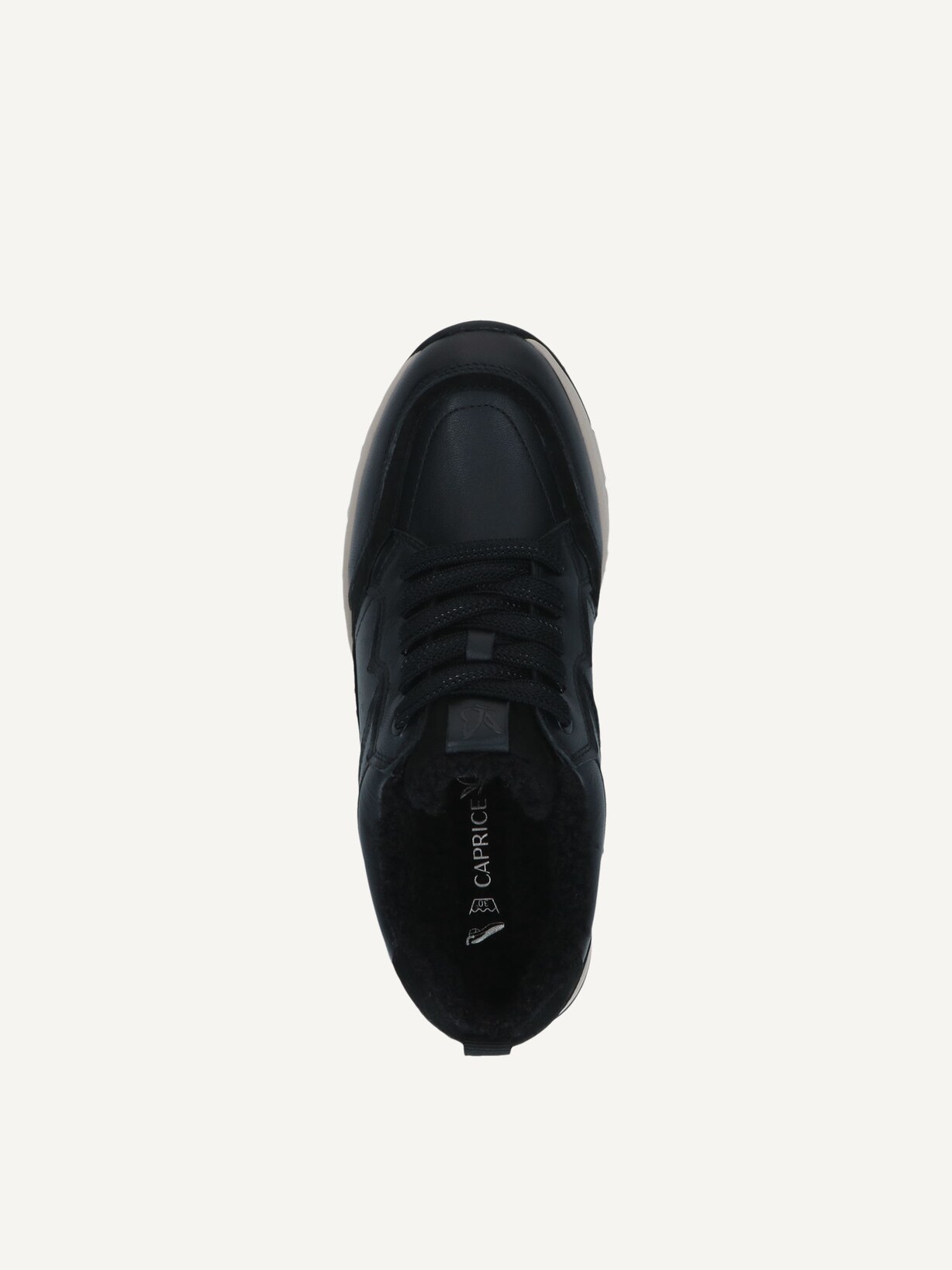 Caprice, Ledersneaker - schwarz BLACK COMB, Bild 4 von 5