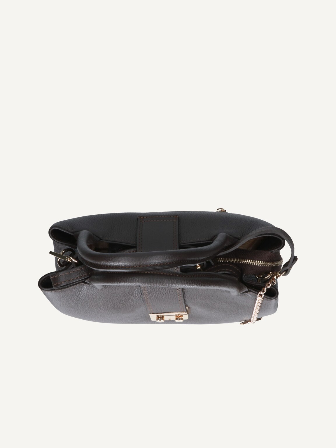 Caprice, Leather Handbag - brown DK BROWN NAPPA, image 4 of 4