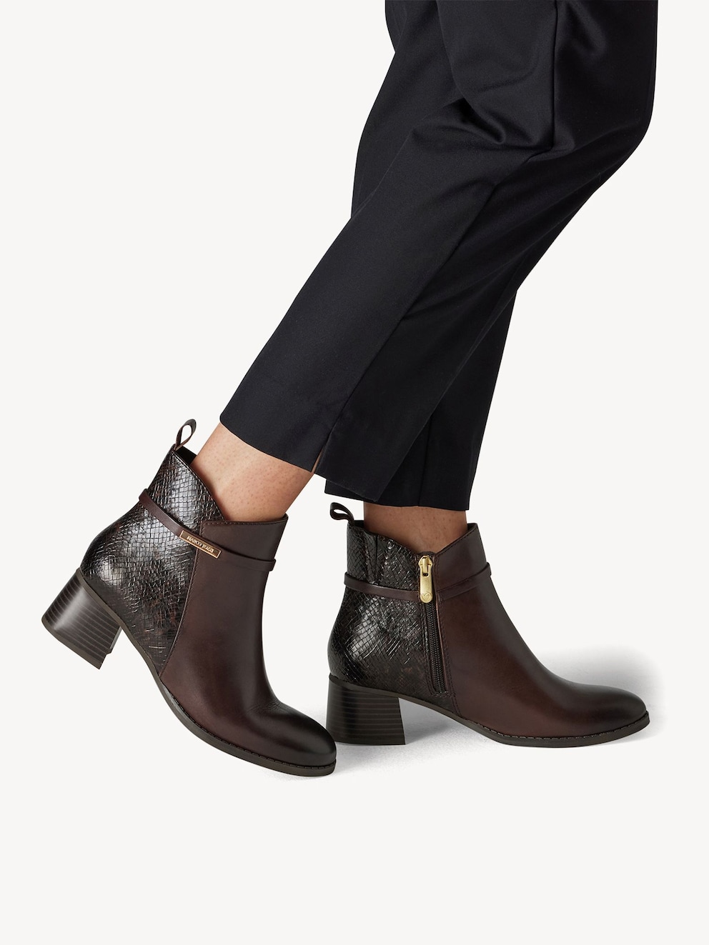 Marco Tozzi, Stiefelette - braun MOCCA COMB, Bild 2 von 7