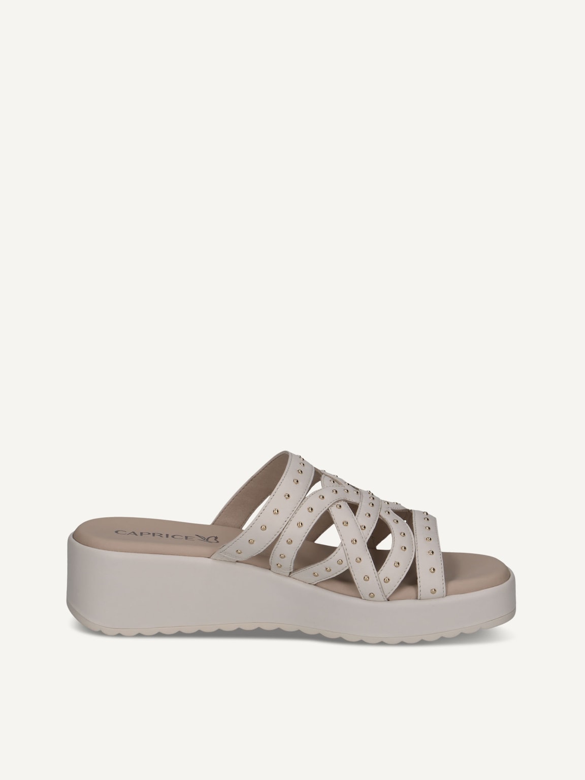 Caprice, Leather Mule - white OFFWHITE NAPPA, image 4 of 6