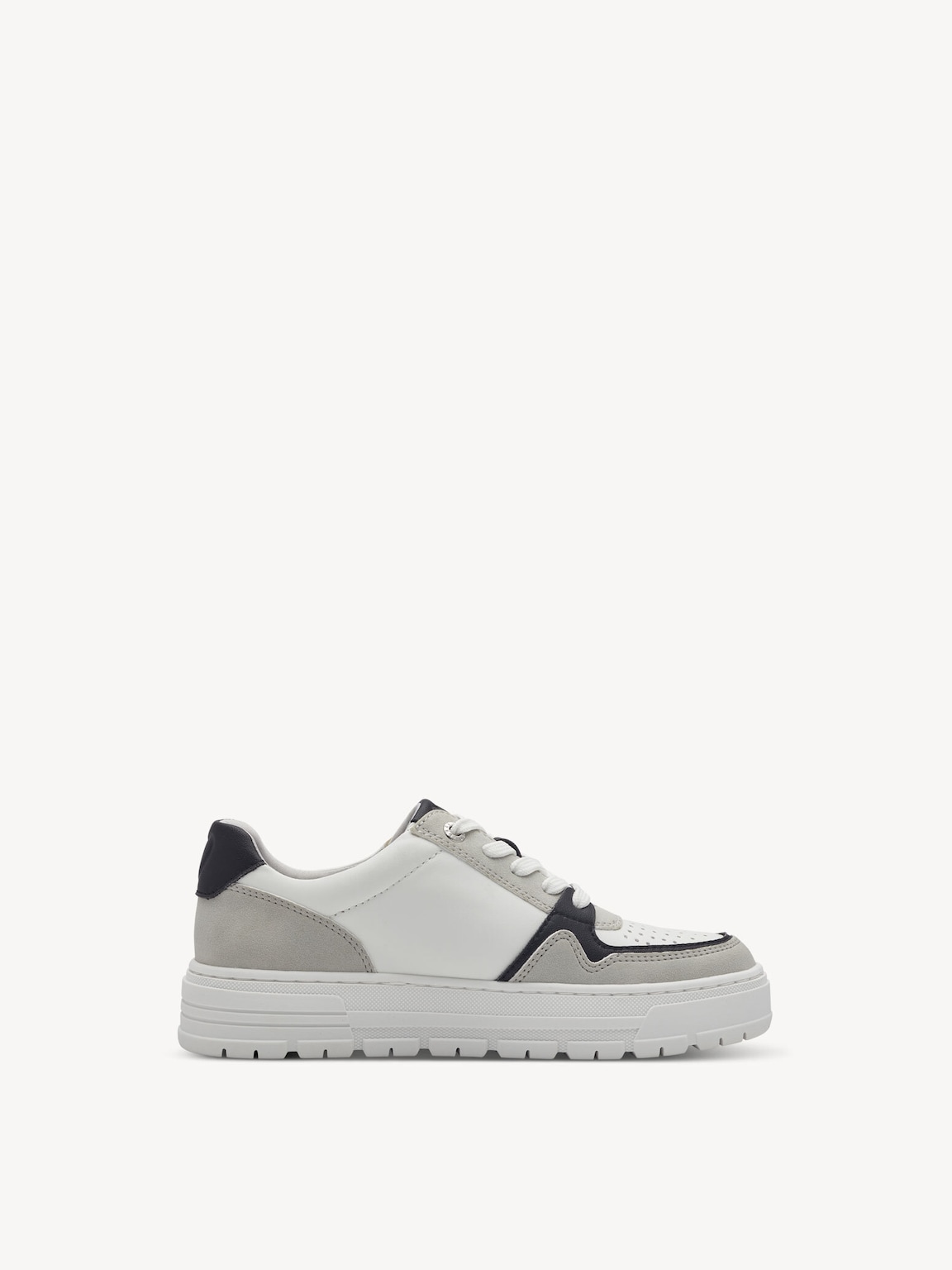 Marco Tozzi, Sneaker - bianco WHITE/BLACK, immagine 6 di 6
