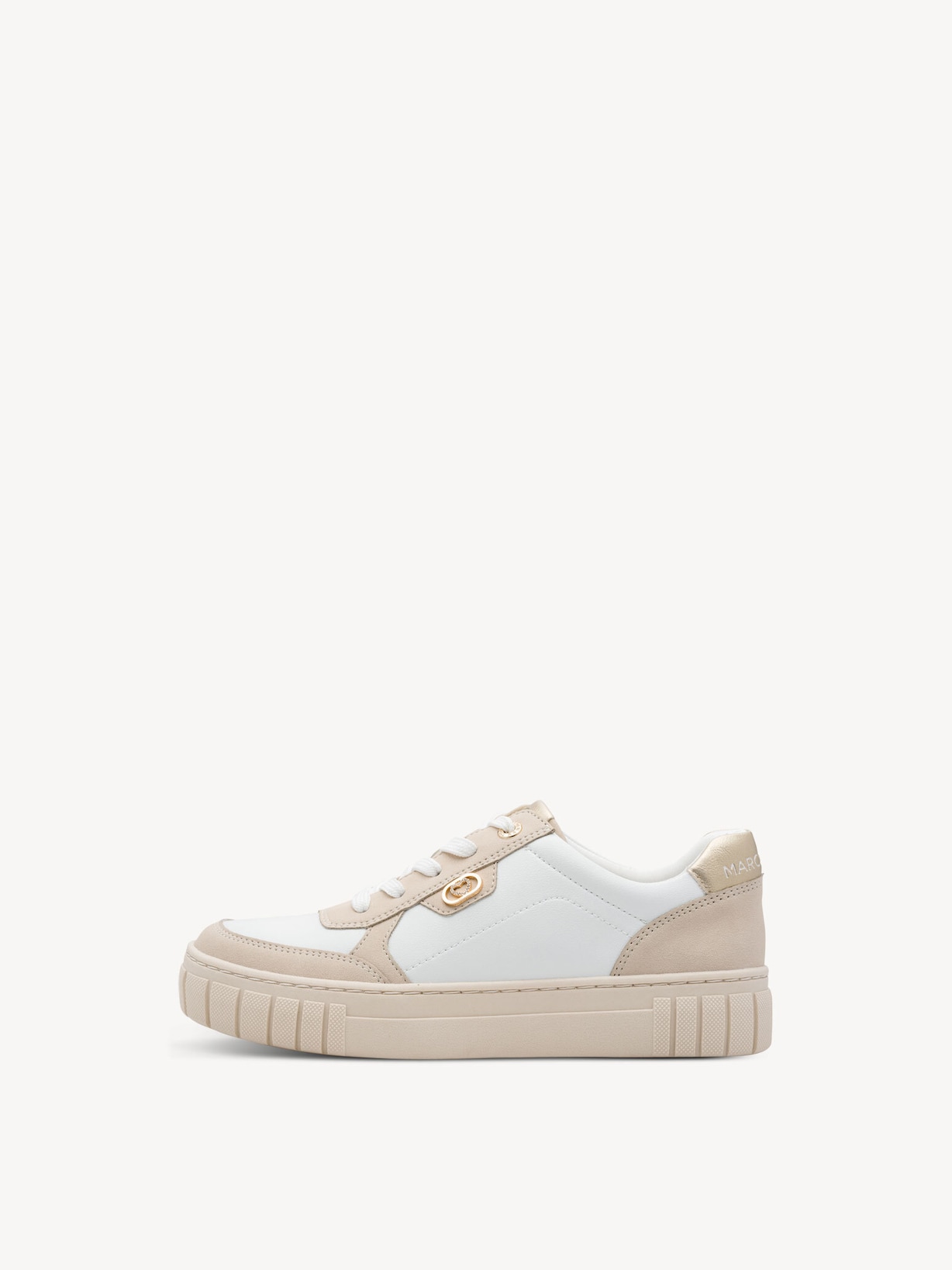 Marco Tozzi, Sneaker - weiß WHITE/DUNE, Bild 2 von 6