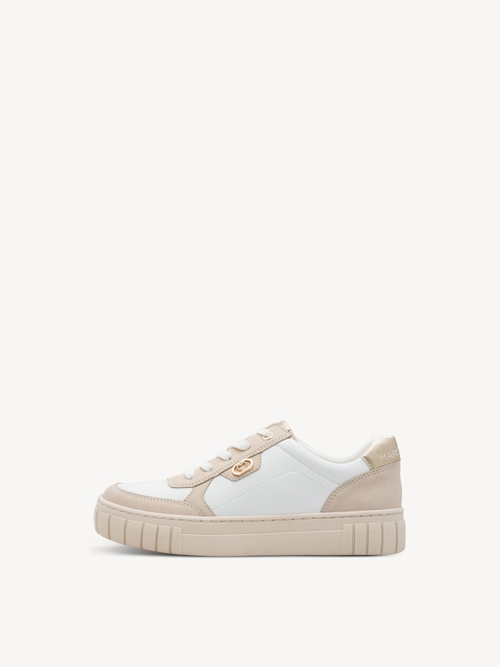 Marco Tozzi, Sneaker - bianco WHITE/DUNE