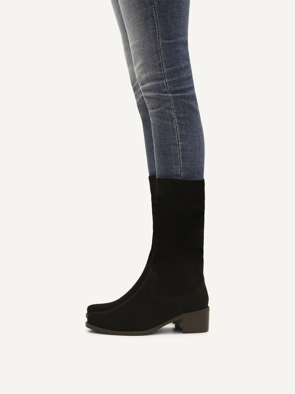Caprice, Bottine en cuir - noir BLACK SUEDE, image 2 sur 6