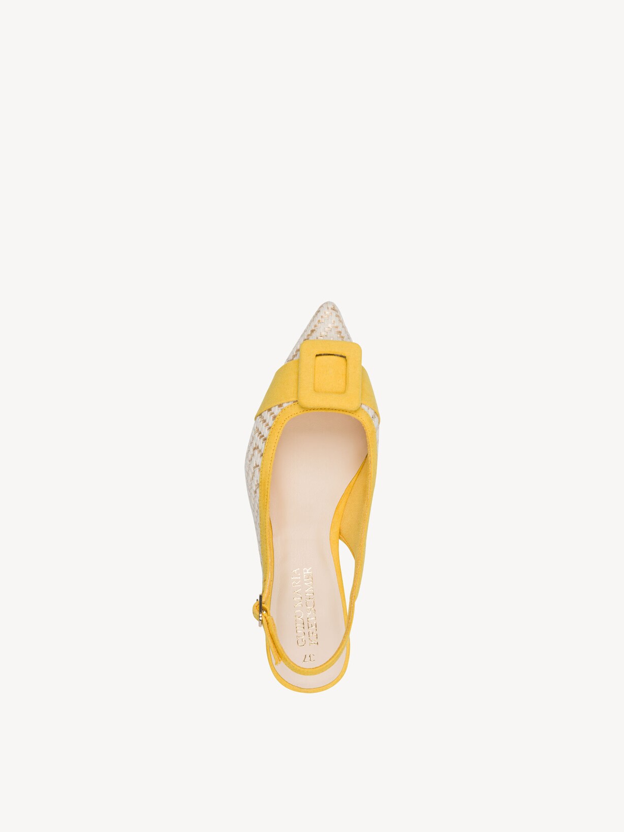 Marco Tozzi, Pumps - gul LEMON COMB, bild 5 av 6