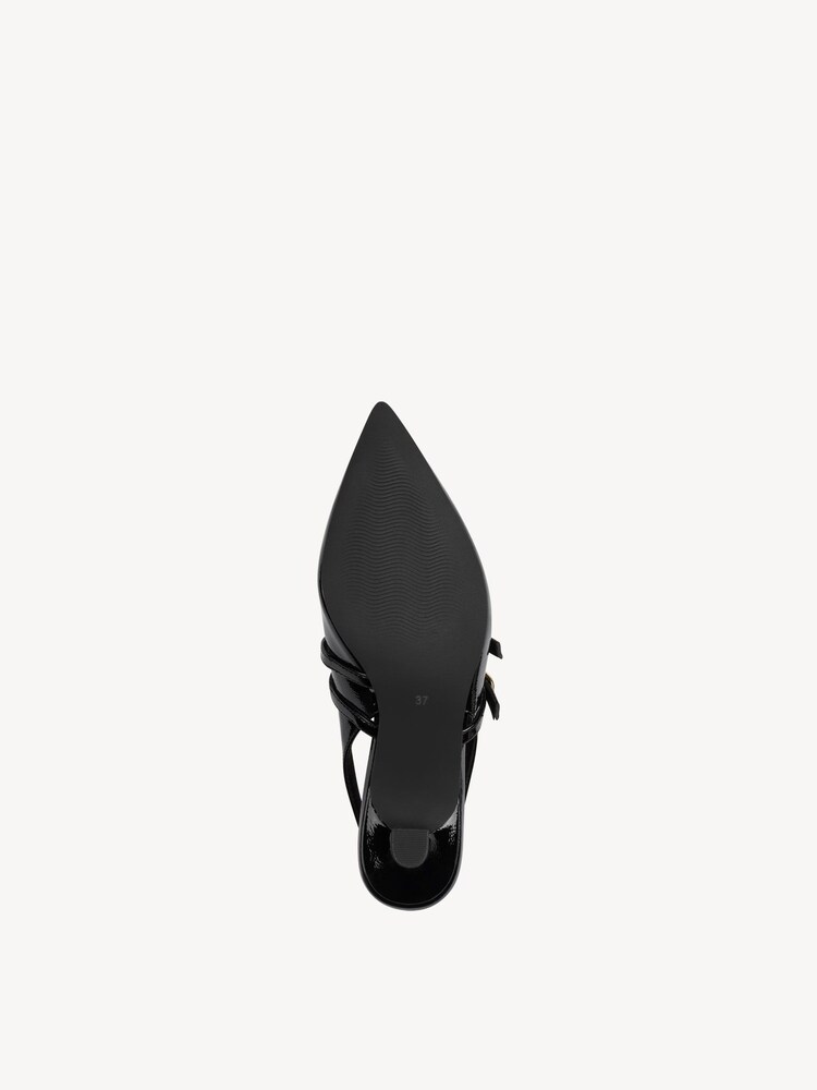 Marco Tozzi, Decolleté - nero BLACK PATENT, immagine 4 di 6