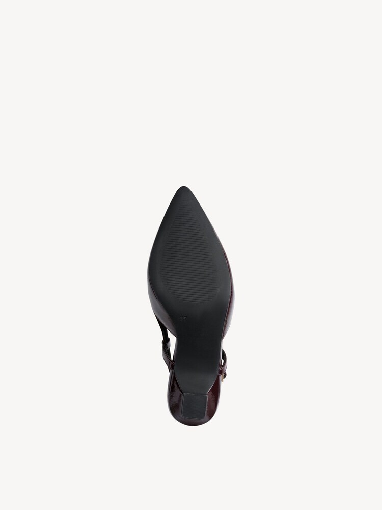 Marco Tozzi, Pumps - red BORDEAUX PAT., image 4 of 6