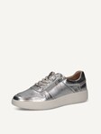 Selected, Caprice, Leather Sneaker - silver SILVER