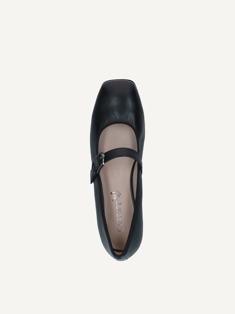Caprice, Leather Ballerina - black BLACK NAPPA, image 6 of 6
