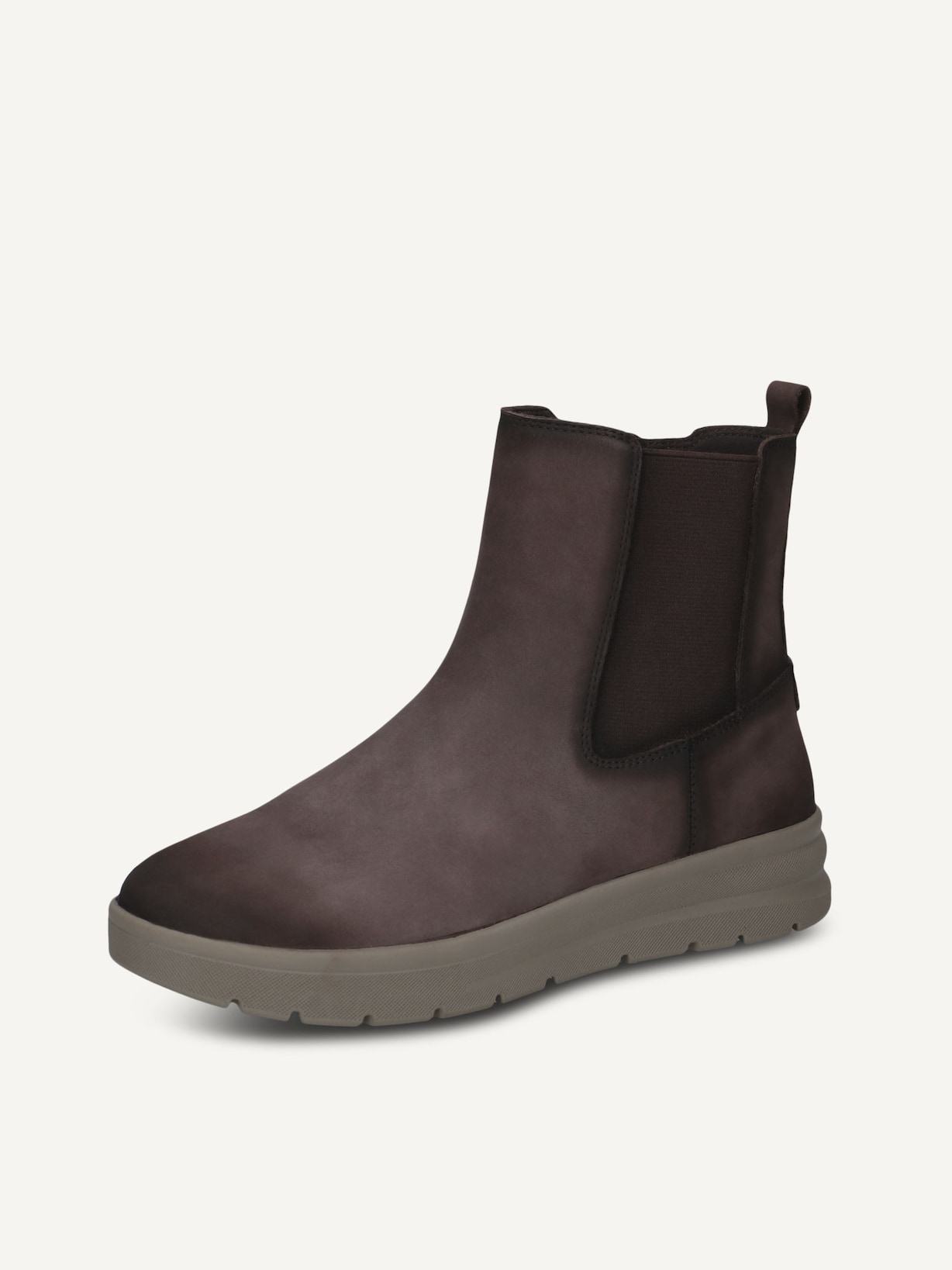 Caprice, Bottine Chelsea en cuir - marron DK BROWN NUBUC, Image 3 of 6
