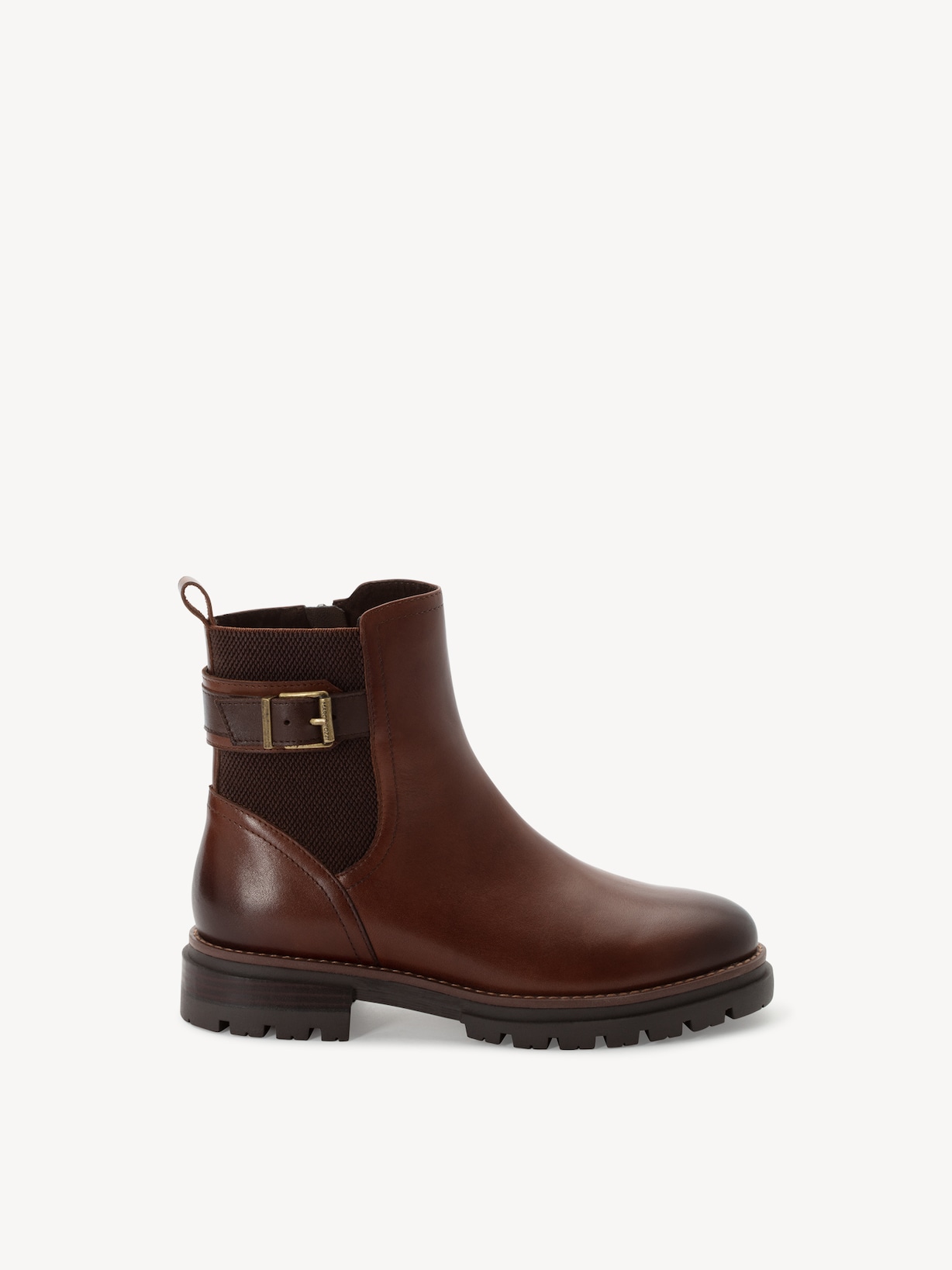 Marco Tozzi, Leren Chelseaboot - bruin CHESTNUT COMB, afbeelding 2 van 6