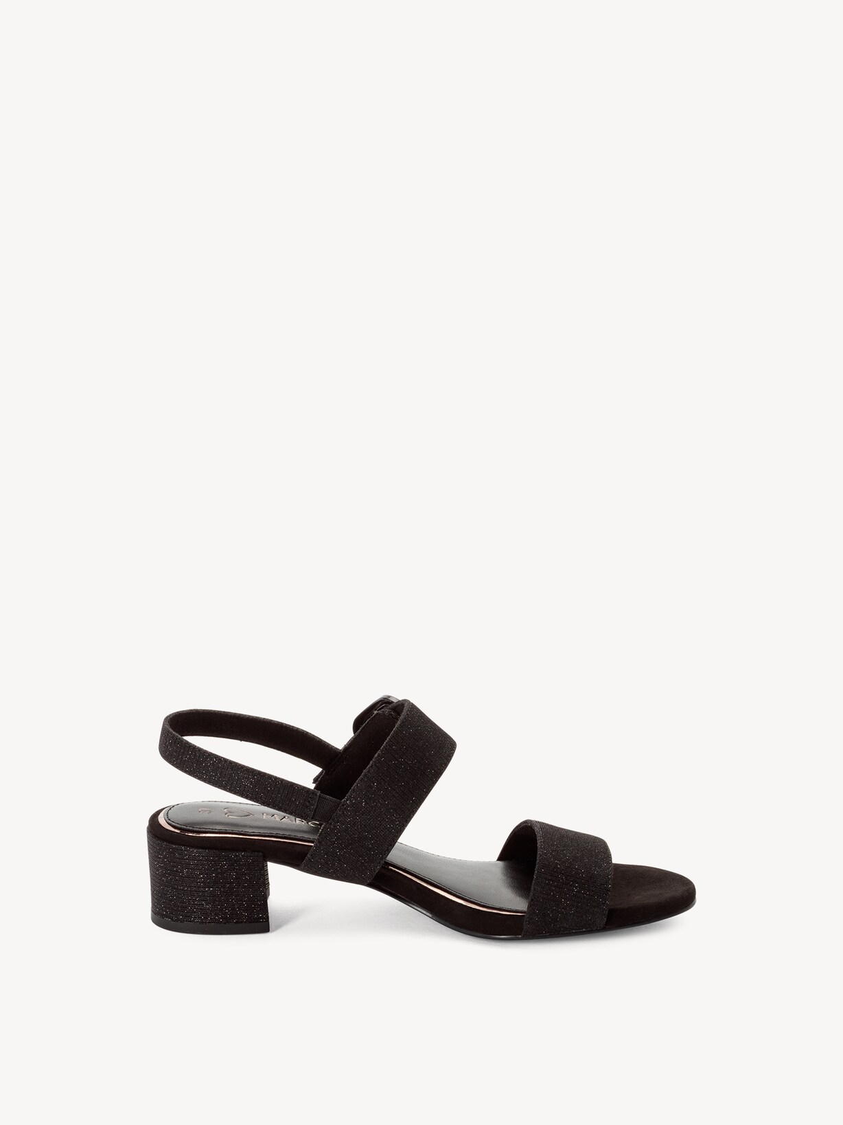 Marco Tozzi, Sandalette - sort BLACK METALLIC, billede 10 af 12