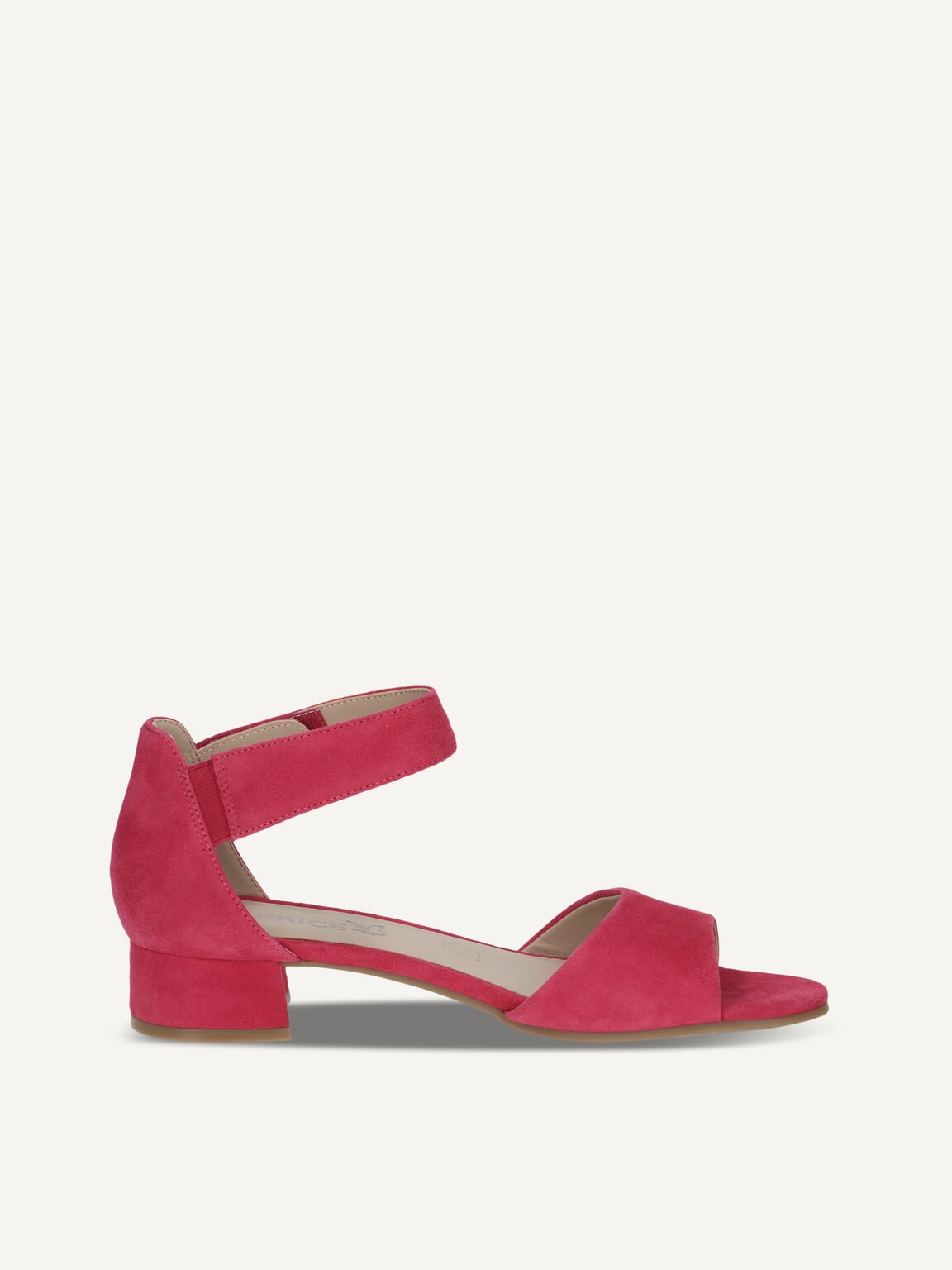 Caprice, Leather Heeled sandal - pink PINK SUEDE, image 4 of 6