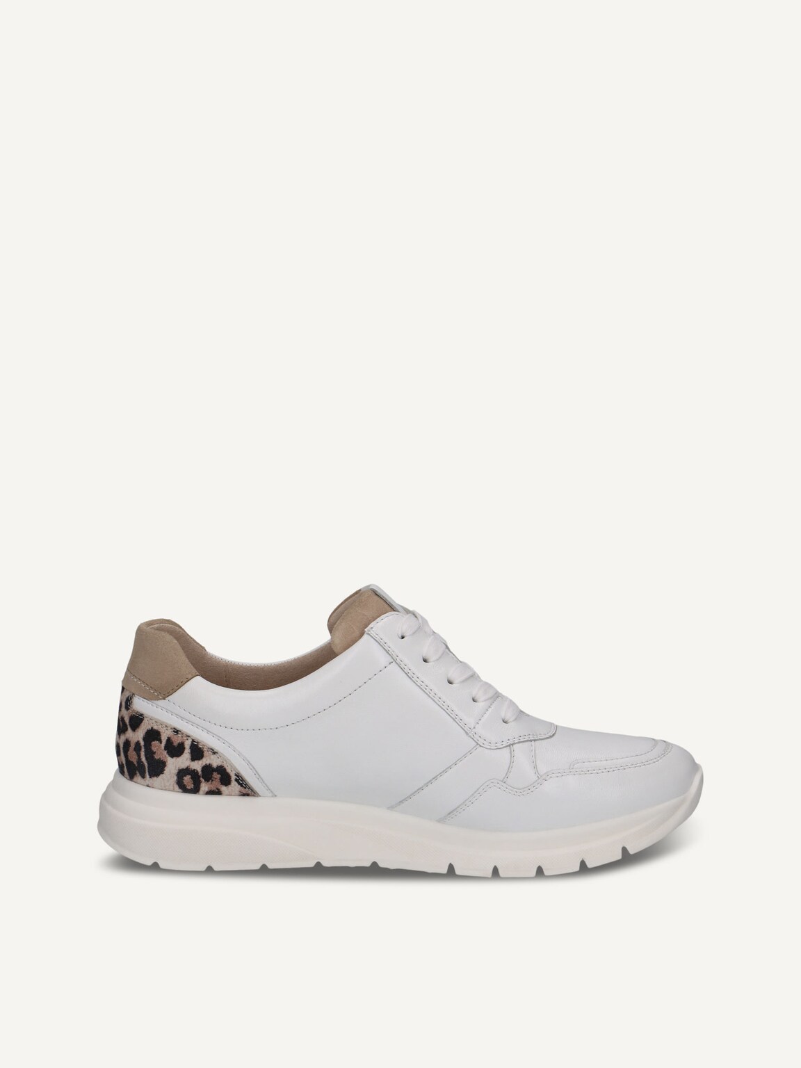 Caprice, Leather Sneaker - white OFFWHITE COMB, image 4 of 6
