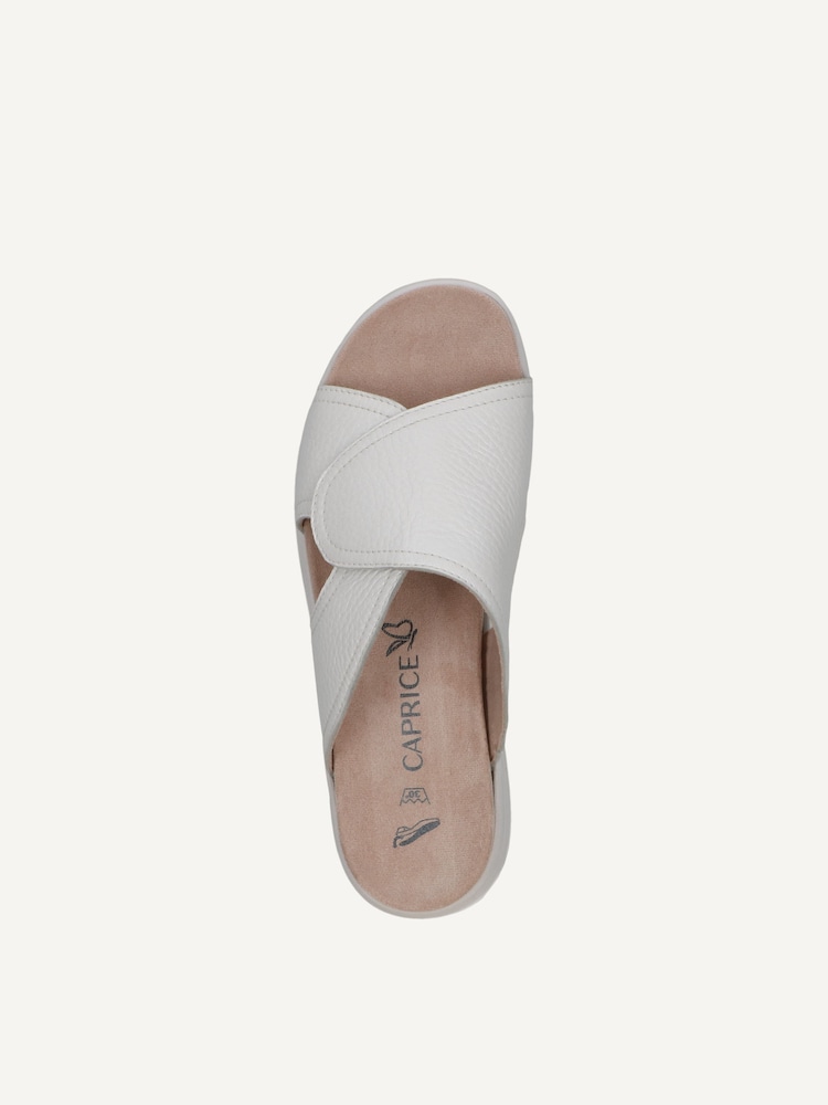 Caprice, Mule en cuir - blanc WHITE DEER, image 4 sur 5
