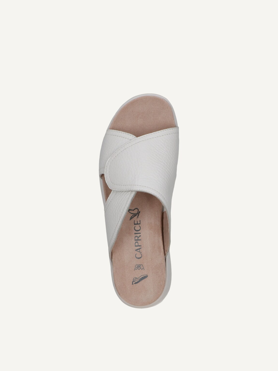Caprice, Leather Mule - white WHITE DEER, image 5 of 5
