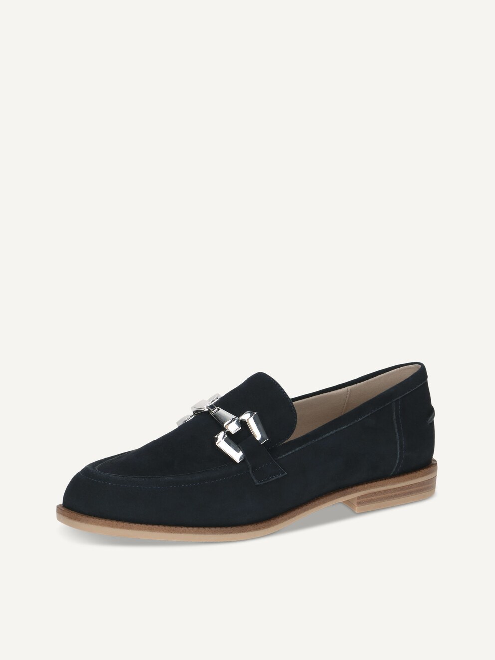 Caprice, Leather Slipper - blue OCEAN SUEDE, image 1 of 6