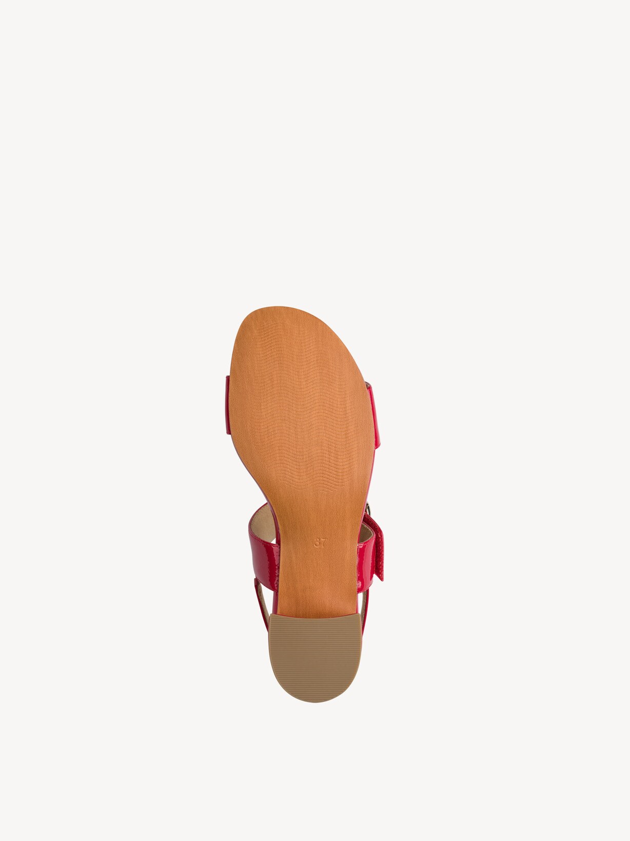 Marco Tozzi, Sandalette - rot RED PATENT, Bild 3 von 6