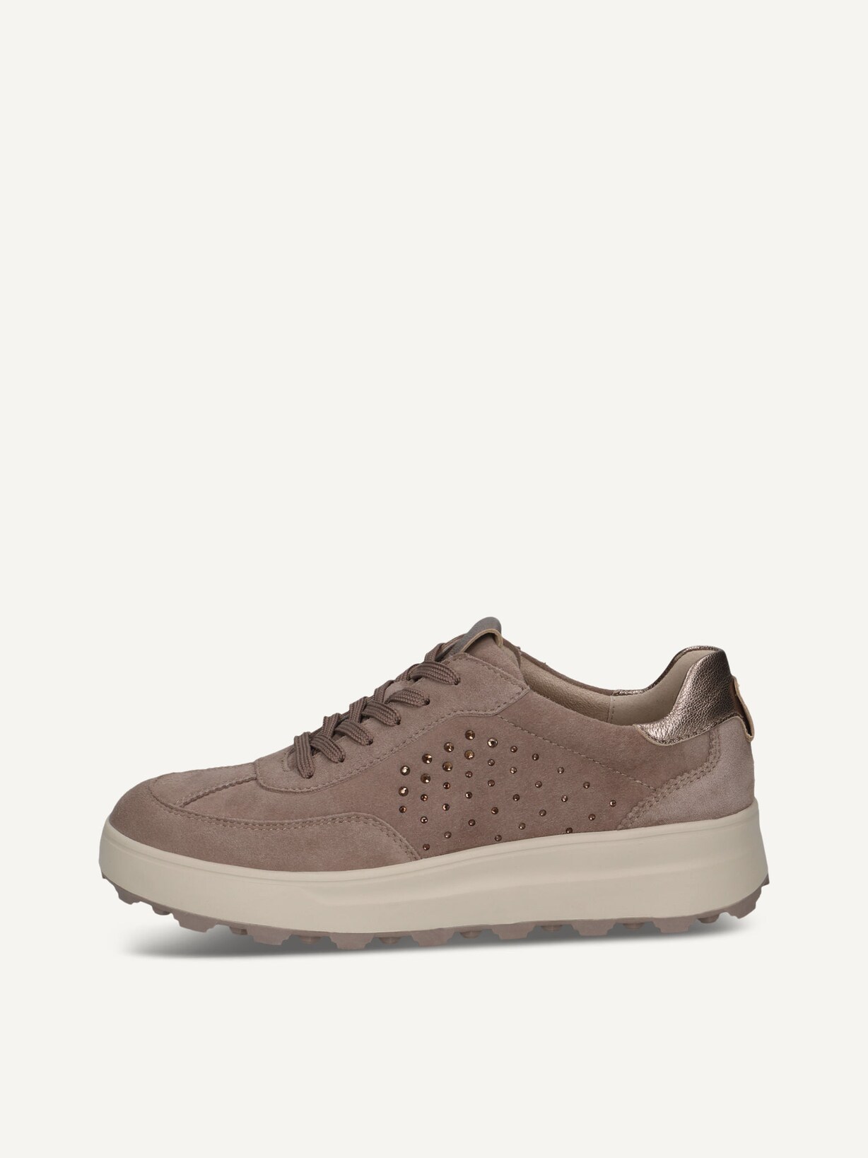 Caprice, Ledersneaker - beige TAUPE COMB, Bild 1 von 5