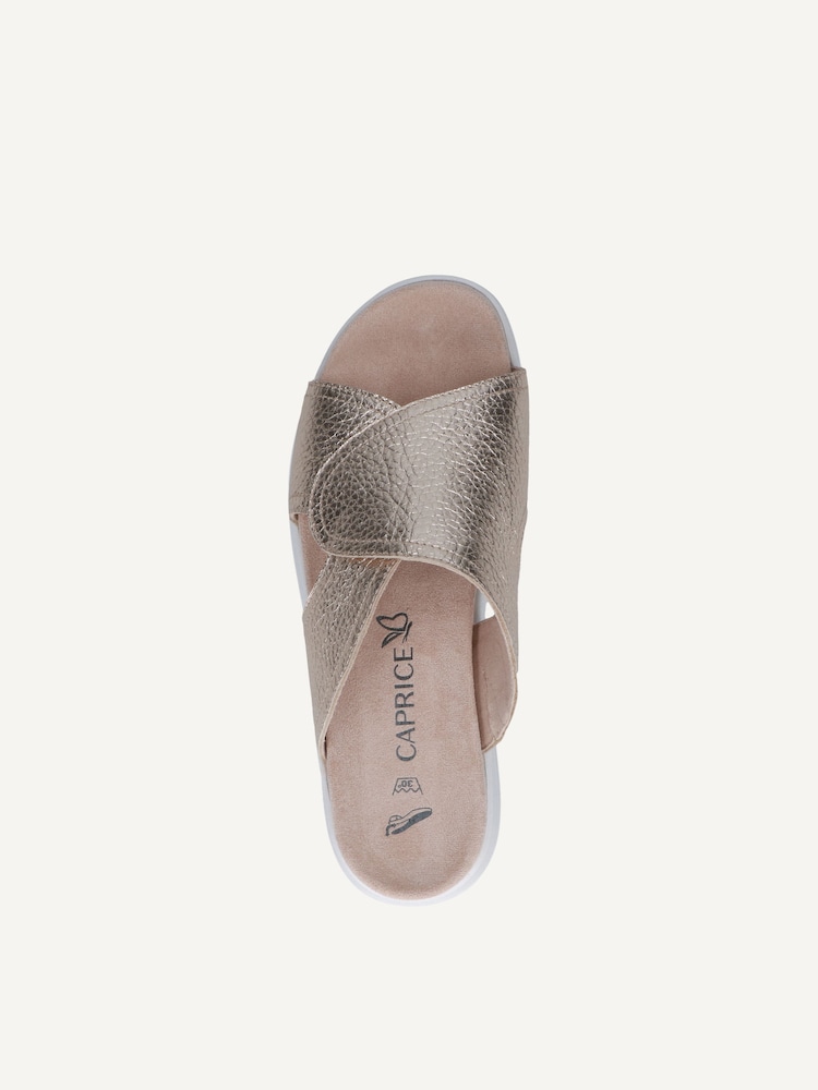 Caprice, Mule en cuir - métallique LT.GOLD DEER, image 5 sur 6