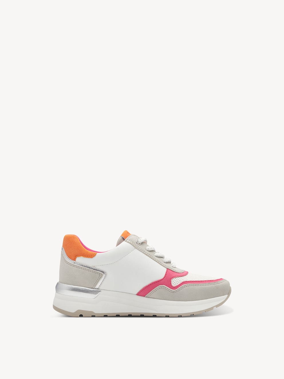 Marco Tozzi, Sneaker - weiß WHITE/ORANGE, Bild 6 von 6