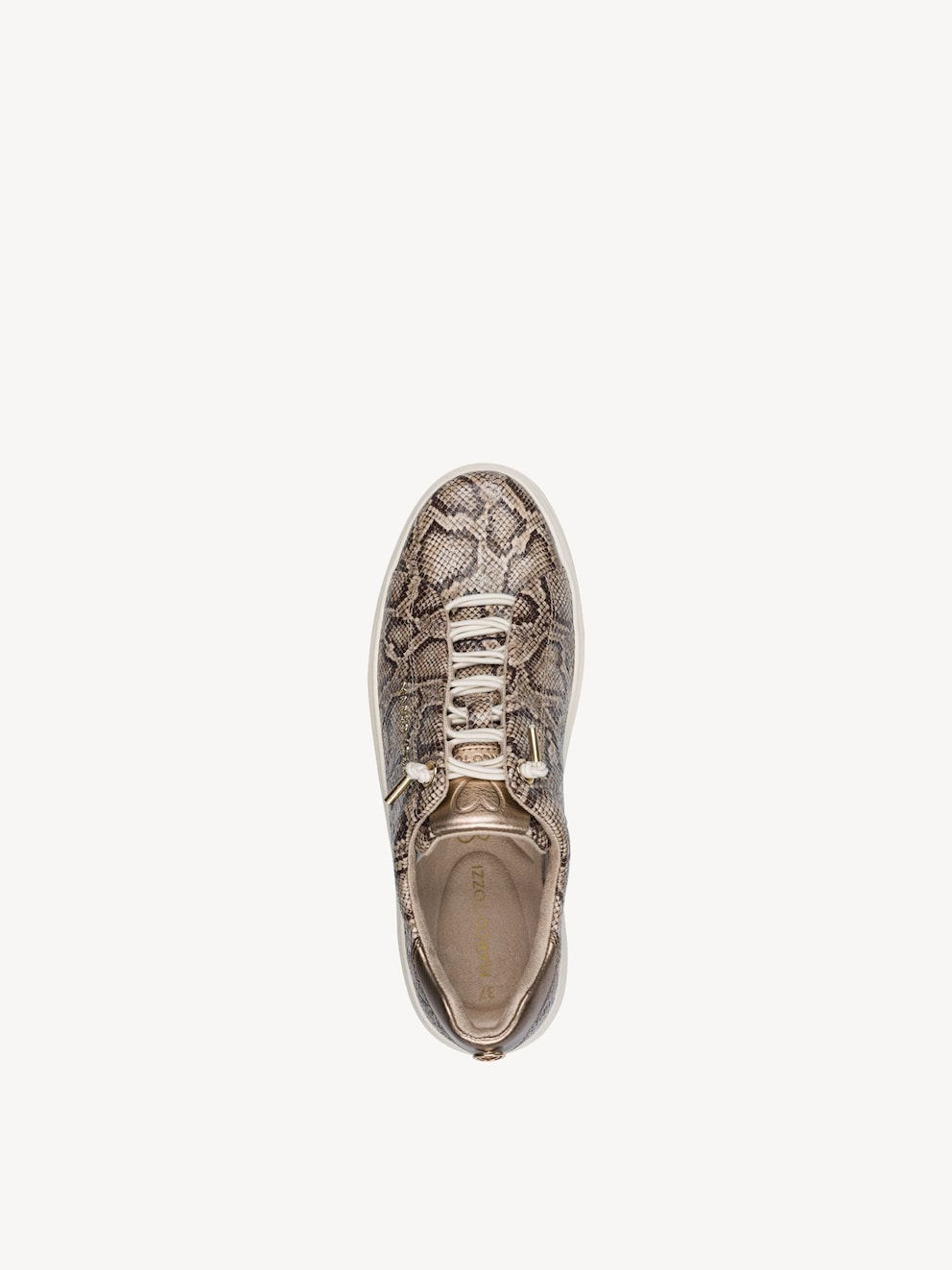 Marco Tozzi, Sneaker - beige DUNE STRUCTURE, afbeelding 5 van 6