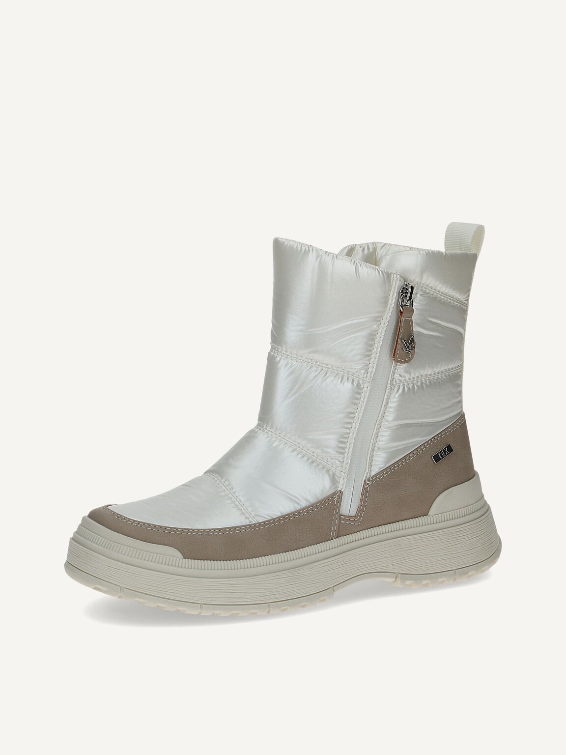 Caprice, Bootie - white warm lining PEARL COMB, image 1 of 5
